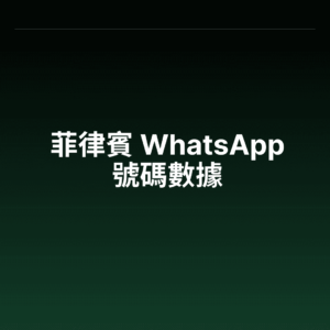 菲律賓 WhatsApp 號碼數據